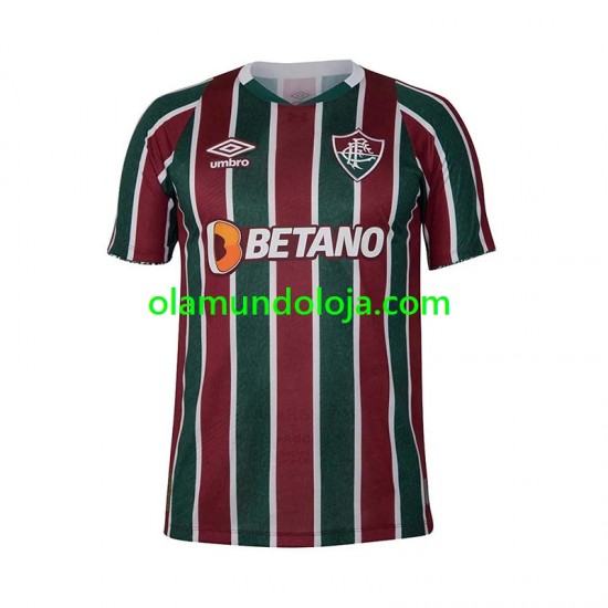 Camisola Fluminense Homem Equipamento Primeiro 2024-2025 Manga Curta